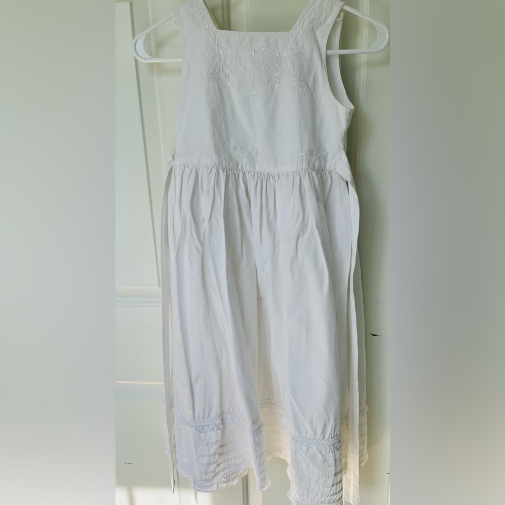 Copper Key girls size 8 white dress